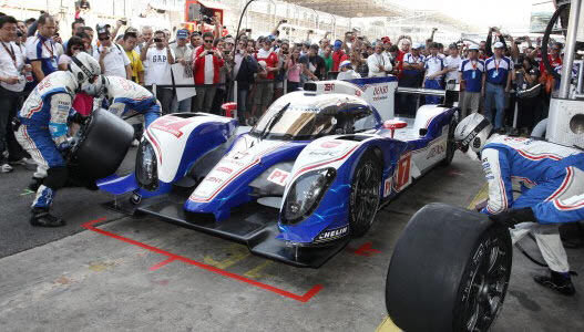 Toyota first World Endurance win,  TS030, supercapacitor hybrid